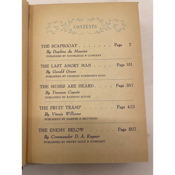 Readers Digest Condensed Books Vol 2 1957 Spring HC - Near Mint - Picture 5 of 7